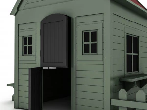 Toy garden house 3D Model