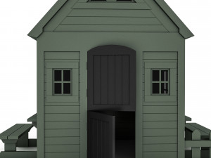 Toy garden house 3D Модель
