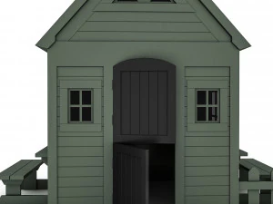 Toy garden house 3D Model