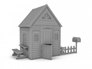 Toy garden house 3D Модель