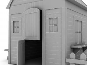 Toy garden house 3D Модель