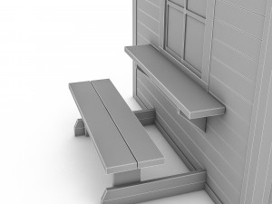 Toy garden house 3D Модель