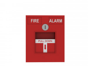 3D fire alarm model 3D Model