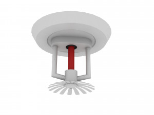 3D fire sprinkler model 3Dモデル