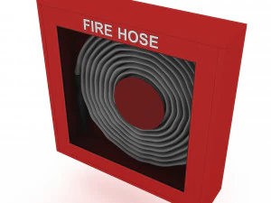 Fire hose model 3D Model
