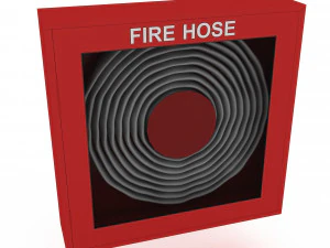 Fire hose model 3D Model