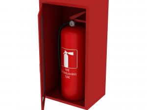 Fire extinguisher model model 3D 모델