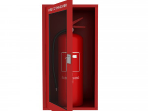 Fire extinguisher model model 3D 모델