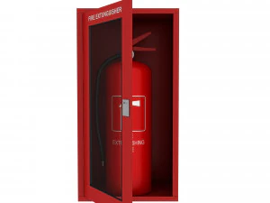 Fire extinguisher model model 3D Model