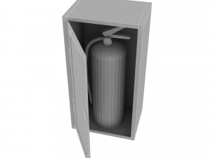 Fire extinguisher model model 3D Model