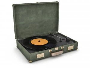 turntables model 3D Model