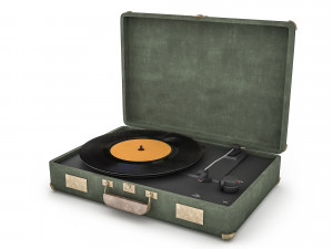 turntables model Modèle 3D