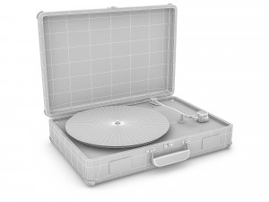 turntables model Modèle 3D