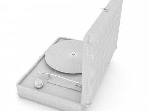 turntables model Modèle 3D