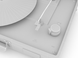 turntables model Modèle 3D
