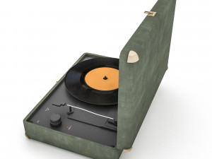 turntables model Modèle 3D
