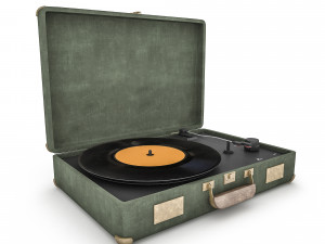 turntables model Modèle 3D