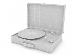 turntables model Modèle 3D
