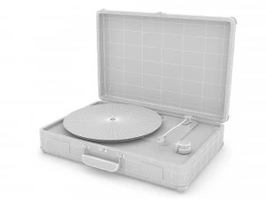 draaitafels model 3D Model