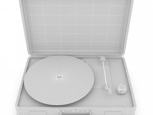 turntables model Modèle 3D