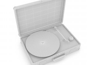 turntables model Modèle 3D