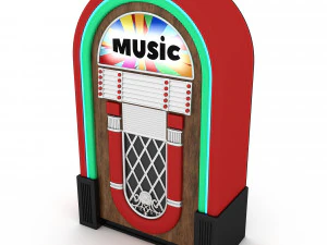 Juke Box 3D Model