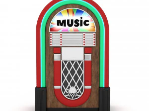 Juke Box 3D Model