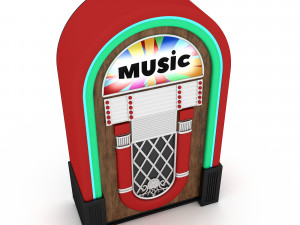 Juke Box 3D Model