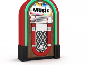 Juke Box 3D Model