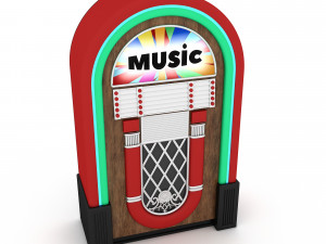 Juke Box 3D Model