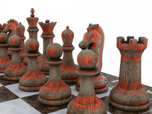 Chess realistic 3D Model