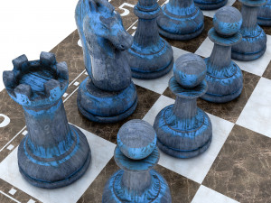 Chess realistic 3D Model