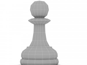 Chess realistic 3D Model