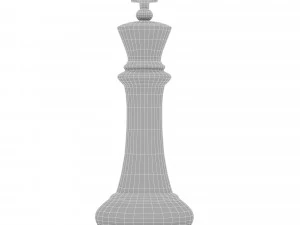 Chess realistic 3D Model