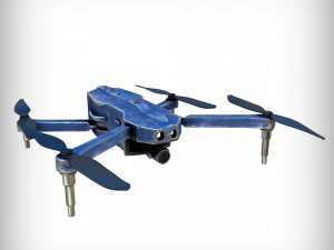 Drone antigo 3D Modelo 3D