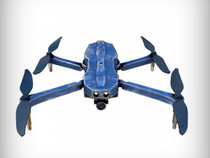 3D old drone 3D Model