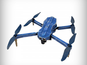 3D old drone 3D Model