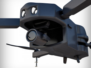 Black drone 3D Модель