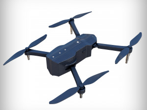 Black drone 3D Модель