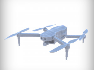 Black drone 3D Модель