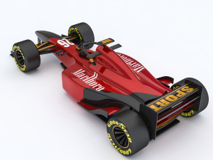 Formula 1 car 3D Model