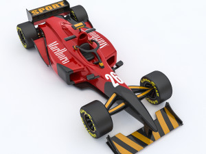 Formula 1 car 3D Model
