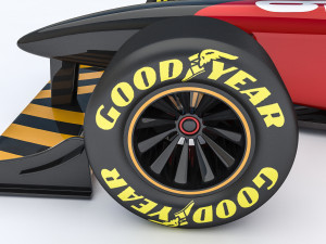 Formula 1 car 3D Model