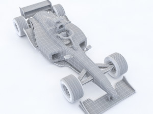 Formula 1 car 3D Model