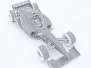 Formula 1 car 3D Model