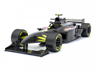Formula car collection 3D 模型