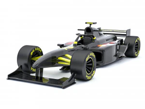 포뮬러 자동차 컬렉션 3D 모델