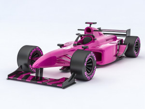 Formula car collection 3D 模型