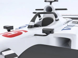 3D Formula 1 car model 10 3D Model