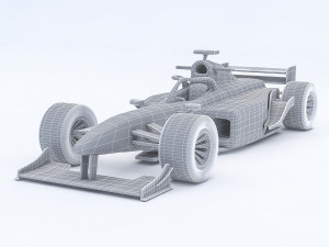 3D Formula 1 car model 10 3D 모델